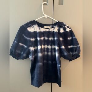 Ulla Johnson Rocha Pullover Tie Dye Sweatshirt top